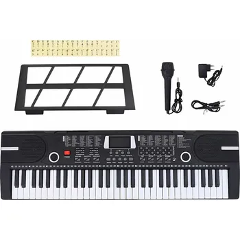vidaXL 61 kláves Piano Electric Keyboard s hudebním stojanem pro děti [4103507]