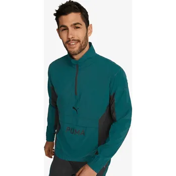 Pánské tričko PUMA FIT WOVEN 1/2 ZIP L 64445