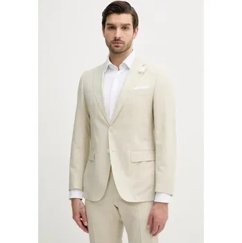 Dámské sako Vlněné sako BOSS 50540712 béžová 01X, vel. 56