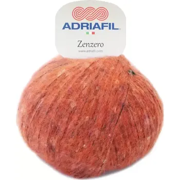 Příze Adriafil Zenzero 87 Dýňová (Tweedová příze Zenzero Zucca)