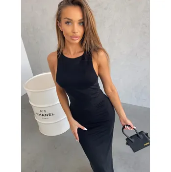 Dámské šaty Černý dvojdílný elegantní komplet DUSERI se sukní Velikost: ONESIZE