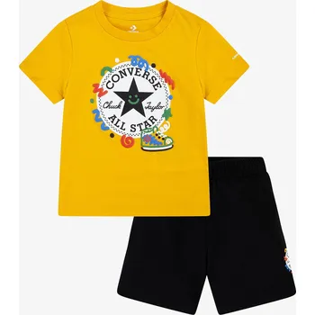 CONVERSE CNVB SQUIGGLE S/S TEE+FT SHORT 2T 669982