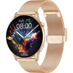 WG - Chytré hodinky WG AirFlex 2 Elegance, dámské, 2x řemínek, zlatá