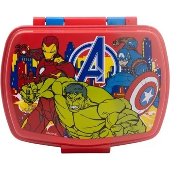 Svačinový box Svačinový obdelníkový box AVENGERS