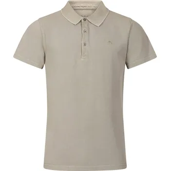 Pánské tričko Pánské bavlněné polo triko NAX WERT abbey stone - M