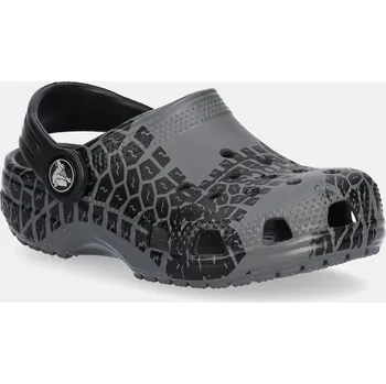 Dámské pantofle Pantofle Crocs CLASSIC TIRE PRINT CLOG T šedá barva, 211267 211267.CROCS.CLASSIC.TI 90X, EUR 20/21