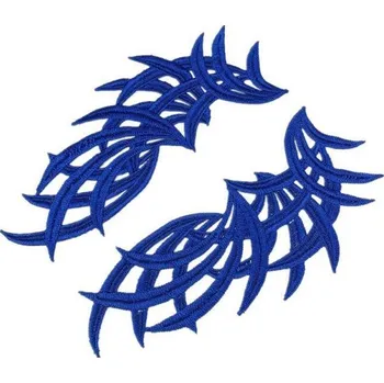 EU Krajková aplikace IRIS Royal Blue