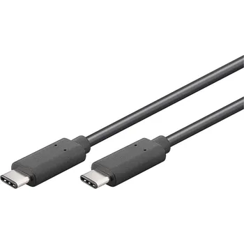 Datový kabel OEM Propojovací kabel USB-C - USB-C kabel, černý, 0,5m