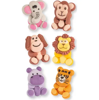 Jedlá dekorace na dort Günthart Figurky cukrových zvířátek 28 x 28 x 30 mm Druh: Pes