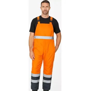 reflexní vesta Reflexní zateplené kalhoty s laclem Portwest Padstow (PW351) (oranžovo-modré, voděodolné)