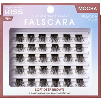 Kiss My Face Falscara Multi Wisps Mocha Lashes - Umělé řasy ( 24 ks )
