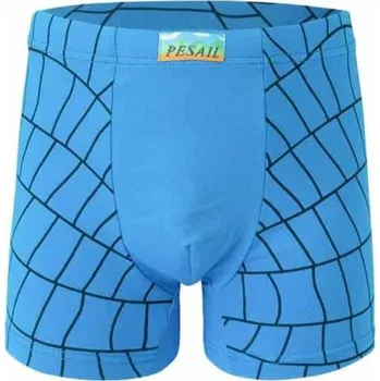 Chlapecké spodní prádlo CHLAPECKÉ BOXERKY S PAVUČINOU XQ2617 Velikost: 122/128, Barva: Tyrkys
