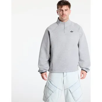 Pánská mikina Mikina adidas Spacer Drill Track Top Medium Grey Heather L