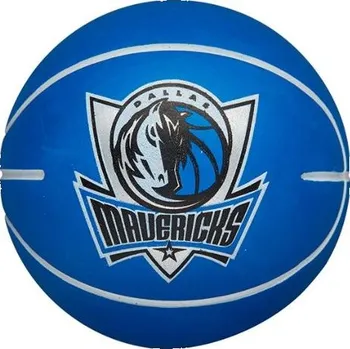 Fotbalový míč Míč Wilson NBA DRIBBLER BASKETBALL DALLAS MAVERICKS wtb1100dl Velikost 1