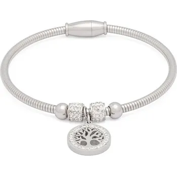 Náramek Prosperk Dámský ocelový náramek se stromem života S2459