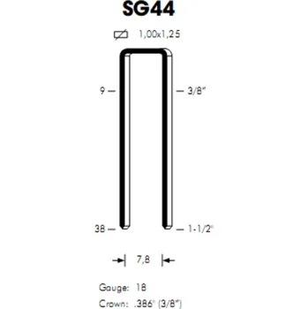 Spona do sešívačky Sponky OMER SG44 / 30