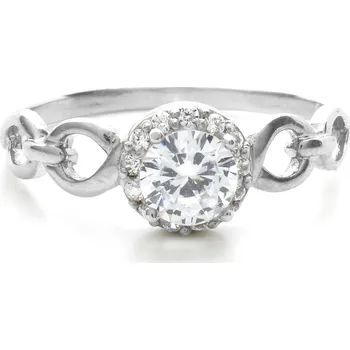 Prsten Luxusní prsten s velkým zirkonem Andrea - 52