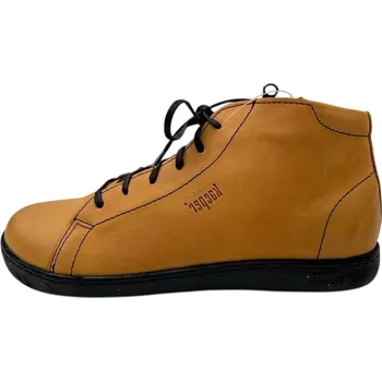 Dámské kozačky Kacper 4-3211 dámská vycházková obuv tmavě žlutá Barva: Žlutá, Velikost: 40