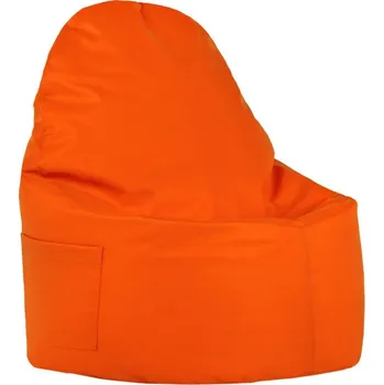 Sedací pytel Křeslo Porto ekokůže oranžové