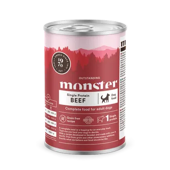 Krmivo pro psa Monster Psí konzerva – z hovězího masa, 400 g