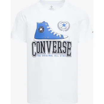 Chlapecké oblečení CONVERSE CNVB SCRIPT SNEAKER GFX SS TEE 6 1012166
