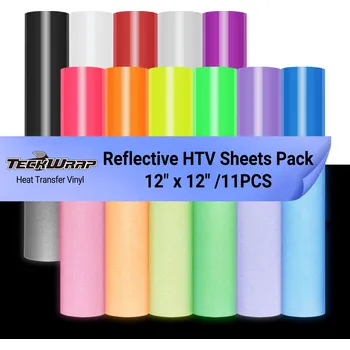 Polep vozidla REFLEXNÍ 11 archů- nažehlovací fólie TeckWrap