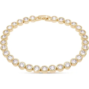 Náramek biju Pozlacený náramek 14k kolečka se zirkony 2002614