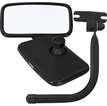 Zrcadlo Univerzální zrcátko s ramenem na knoflík pro traktor bagr 25x16,5 cm