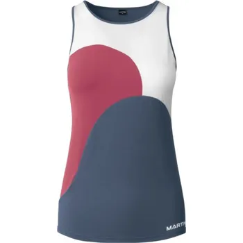 Dámské tílko Martini Sportswear HILLCLIMB - bílá/modrá/fialová M