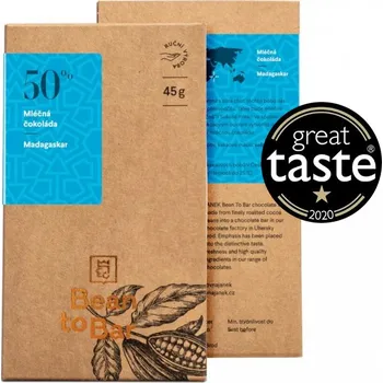 Cukrovinka 50% Bean to bar mléčná čokoláda – Madagaskar