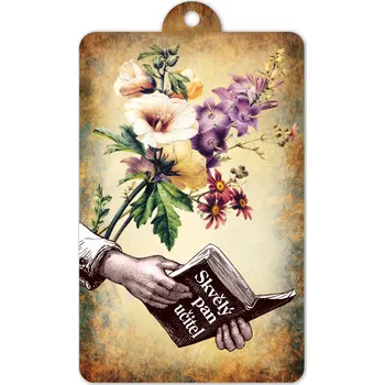 Pro pana učitele - dřevěný obrázek