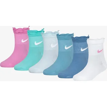 Pánské ponožky Nike NHG GIRLS 6PK RUFFLE ANKLE SOC 5-7 1069974