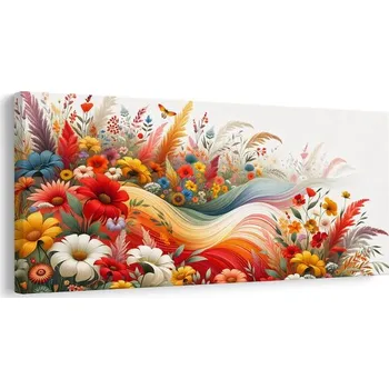 Obraz Dovido Obraz květinová vlna