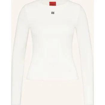 Dámské tričko Hugo Dámské Tričko S Dlouhým Rukávem Dasiia, režná, 42