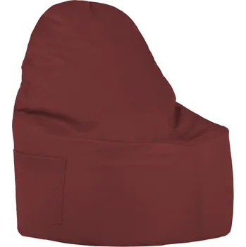 Sedací pytel Křeslo Porto ekokůže bordó