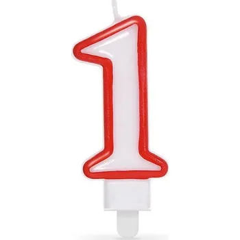 Dárková taška Dortová číslová svíčka "1"