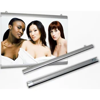 Zaklapávací lišta hliníková KLIP-R/707, délka 707 mm