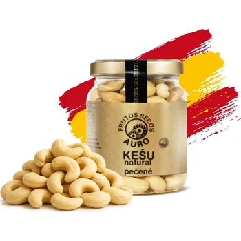 Auro Frutos Secos Kešu ořechy Natural pečené nesolené (125 g)