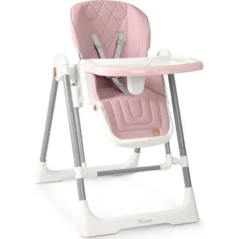 Jídelní židlička Dětská jídelní židlička a houpátko 3v1 Nukido Elite Pink (700802)