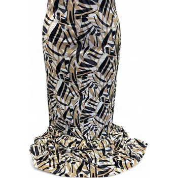 Dámská sukně Béžová sukně VILÉMA, Barva Béžová, Velikost XXXL 54, Materiál 96% Viskoza 4% Lycra