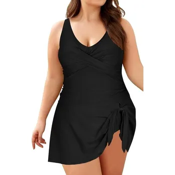 Dámské plavky Dámské plavky koupací šaty SHEKINI XXL