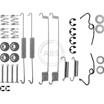 Brzdová čelist Sada příslušenství, brzdové čelisti A.B.S. 0641Q