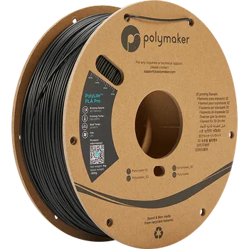 Filament Polymaker PolyLite PLA PRO - Black 3 kg