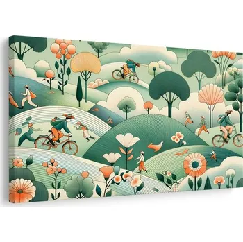 Obraz Dovido Obraz výlet krajinou na kole