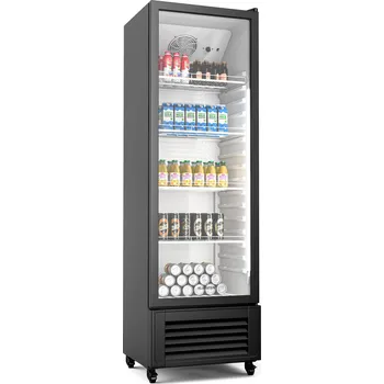 Lednice Klarstein GrandCooler 199cm 306L Profesionální Lednice na Nápoje Černá (10046643)