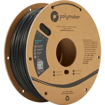 Filament Polymaker PolyLite PLA - Black 3 kg