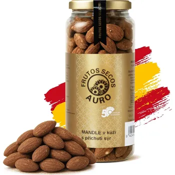 Hotové jídlo Auro Frutos Secos Mandle se sýrem v kůži (400g)