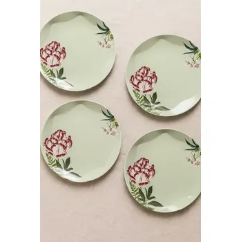 Sada nádobí Jídelní talíř Essenza Gallery Stone Green, porcelán, 27 cm, sada 4 ks