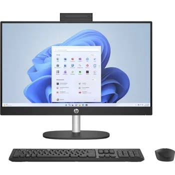 Stolní počítač HP 24-cr2007nc All-in-one počítač, 23,8" Full HD IPS, Ultra 7 255U, 32GB DDR5, 1TB SSD, Intel Graphics, Wi-Fi, W11H + bezdrátová klávesnice a myš BQ8S9EA#BCM