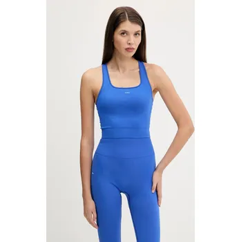 Top Pangaia Plant-Stretch Ribbed Tank Top 10002425 modrá 55X, vel. XS